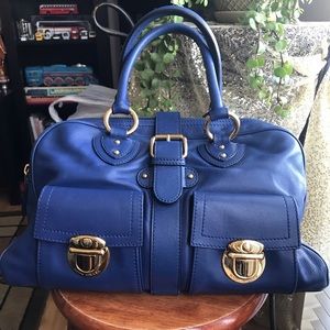 Gorgeous Marc Jacobs Cobalt Satchel